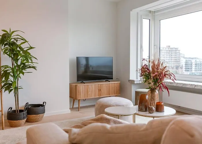 Appartement Huswell - Luminous Family With Magnificent View Oostende